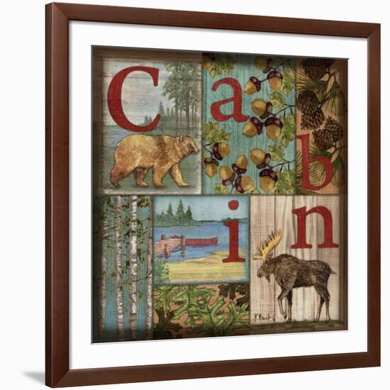 C is for Cabin-Paul Brent-Framed Art Print