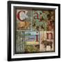 C is for Cabin-Paul Brent-Framed Art Print