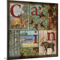 C is for Cabin-Paul Brent-Mounted Art Print