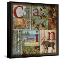 C is for Cabin-Paul Brent-Framed Stretched Canvas