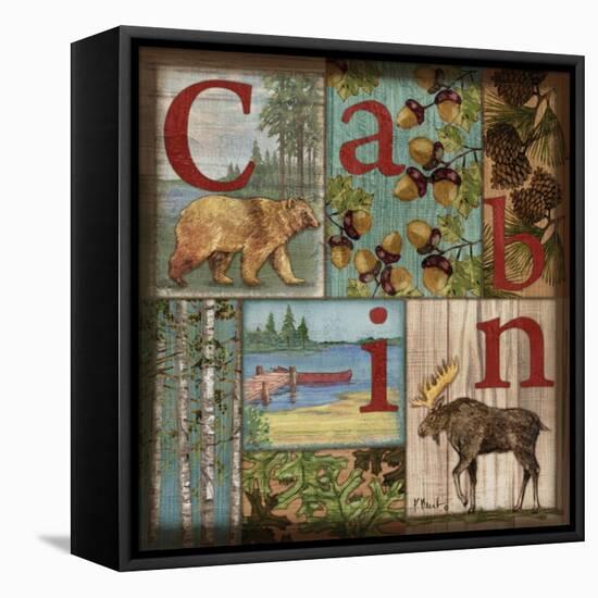 C is for Cabin-Paul Brent-Framed Stretched Canvas