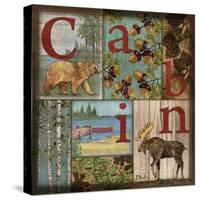 C is for Cabin-Paul Brent-Stretched Canvas