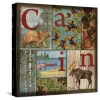 C is for Cabin-Paul Brent-Stretched Canvas