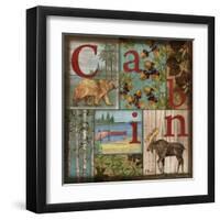 C is for Cabin-Paul Brent-Framed Art Print