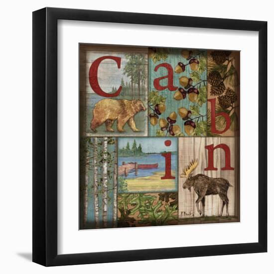 C is for Cabin-Paul Brent-Framed Art Print