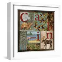 C is for Cabin-Paul Brent-Framed Art Print