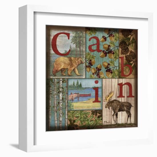 C is for Cabin-Paul Brent-Framed Art Print