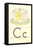 C Is for Cake-null-Framed Stretched Canvas