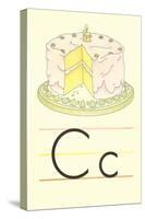 C Is for Cake-null-Stretched Canvas