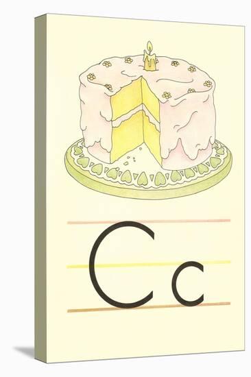 C Is for Cake-null-Stretched Canvas