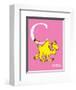 C is for Camel (pink)-Theodor (Dr. Seuss) Geisel-Framed Art Print