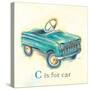 C is for Car-Catherine Richards-Stretched Canvas