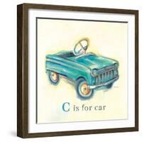 C is for Car-Catherine Richards-Framed Art Print