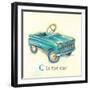 C is for Car-Catherine Richards-Framed Art Print