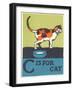 C is for Cat-null-Framed Art Print