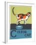 C is for Cat-null-Framed Art Print