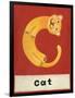 C is for Cat-Chariklia Zarris-Framed Art Print