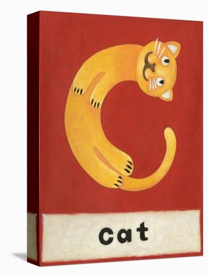 C is for Cat-Chariklia Zarris-Stretched Canvas