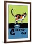 C is for Cat-Charles Buckles Falls-Framed Art Print