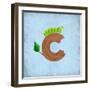 C Is For Caterpillar-Marcus Prime-Framed Art Print