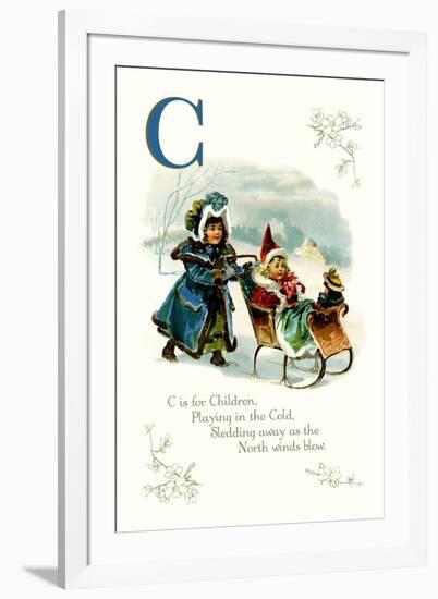 C is for Children-null-Framed Art Print