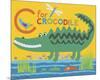 C is for Clara Crocodile-Clare Beaton-Mounted Giclee Print