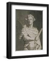 C. Julius Caesar Emperor of Rome-Titian (Tiziano Vecelli)-Framed Giclee Print