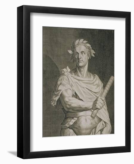 C. Julius Caesar Emperor of Rome-Titian (Tiziano Vecelli)-Framed Giclee Print