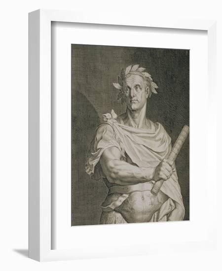 C. Julius Caesar Emperor of Rome-Titian (Tiziano Vecelli)-Framed Giclee Print