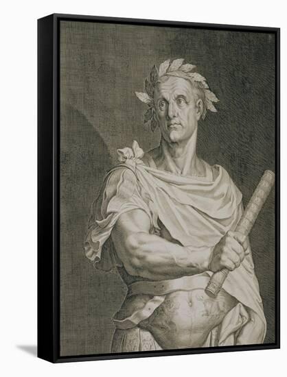 C. Julius Caesar Emperor of Rome-Titian (Tiziano Vecelli)-Framed Stretched Canvas