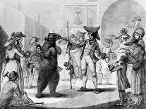 Dancing Bear, 1785-C Knight-Framed Giclee Print