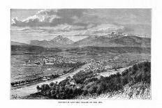 Cier and the Valley of Bagneres-De-Luchon, France, C1879-C Laplante-Giclee Print