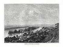 Mont-Saint-Michel, Normandy, France, 1879-C Laplante-Giclee Print