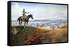 C. M. Russell and His Friends-Charles Marion Russell-Framed Stretched Canvas