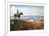 C. M. Russell and His Friends-Charles Marion Russell-Framed Premium Giclee Print