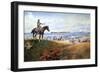 C. M. Russell and His Friends-Charles Marion Russell-Framed Art Print