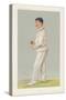 C M Wells English Cricketer Seen Here About to Bowl-Spy (Leslie M. Ward)-Stretched Canvas