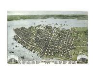 Bird’s Eye View of the City of Charleston, South Carolina, 1872-C^N^ Drie-Art Print