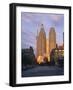 C.N.Tower and City Centre Skyscraper at Dawn, Toronto, Ontario, Canada, North America-Rainford Roy-Framed Photographic Print