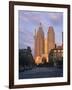 C.N.Tower and City Centre Skyscraper at Dawn, Toronto, Ontario, Canada, North America-Rainford Roy-Framed Photographic Print