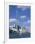 C.N.Tower and the Toronto Skyline, Ontario, Canada, North America-Rainford Roy-Framed Photographic Print