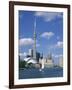 C.N.Tower and the Toronto Skyline, Ontario, Canada, North America-Rainford Roy-Framed Photographic Print