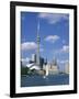 C.N.Tower and the Toronto Skyline, Ontario, Canada, North America-Rainford Roy-Framed Photographic Print