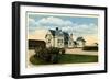 C&O Passenger Station, Old Point Comfort, Virginia, 1915-null-Framed Giclee Print