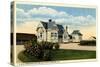 C&O Passenger Station, Old Point Comfort, Virginia, 1915-null-Stretched Canvas