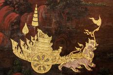Art Thai Painting-c photo-Laminated Art Print