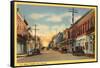 C Street, Virginia City, Nevada-null-Framed Stretched Canvas