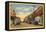 C Street, Virginia City, Nevada-null-Framed Stretched Canvas