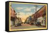 C Street, Virginia City, Nevada-null-Framed Stretched Canvas