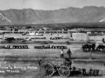 Camp at Fort Bliss, Picket Lines and Battery Parks, During US's Mexican Punitive Expedition-C^ Tucker Beckett-Premium Photographic Print